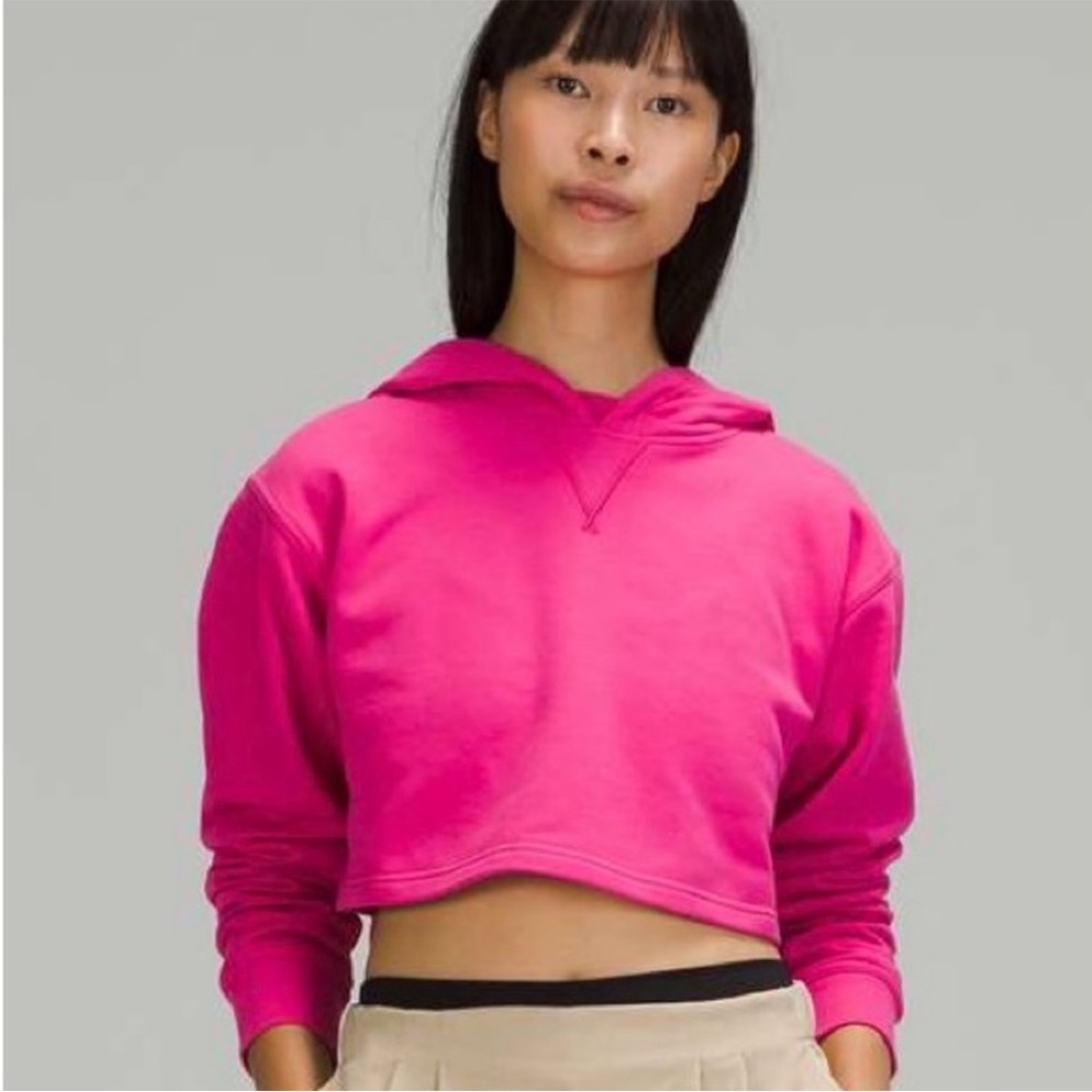 Lululemon all yours Cropped Hoodie